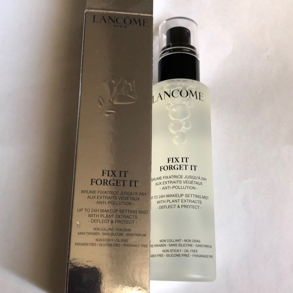 Lancome setting spray brand new fix it forget it